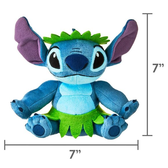 Disney Stitch Small Plush Hula Outfit - NWT - Picture 5 of 5
